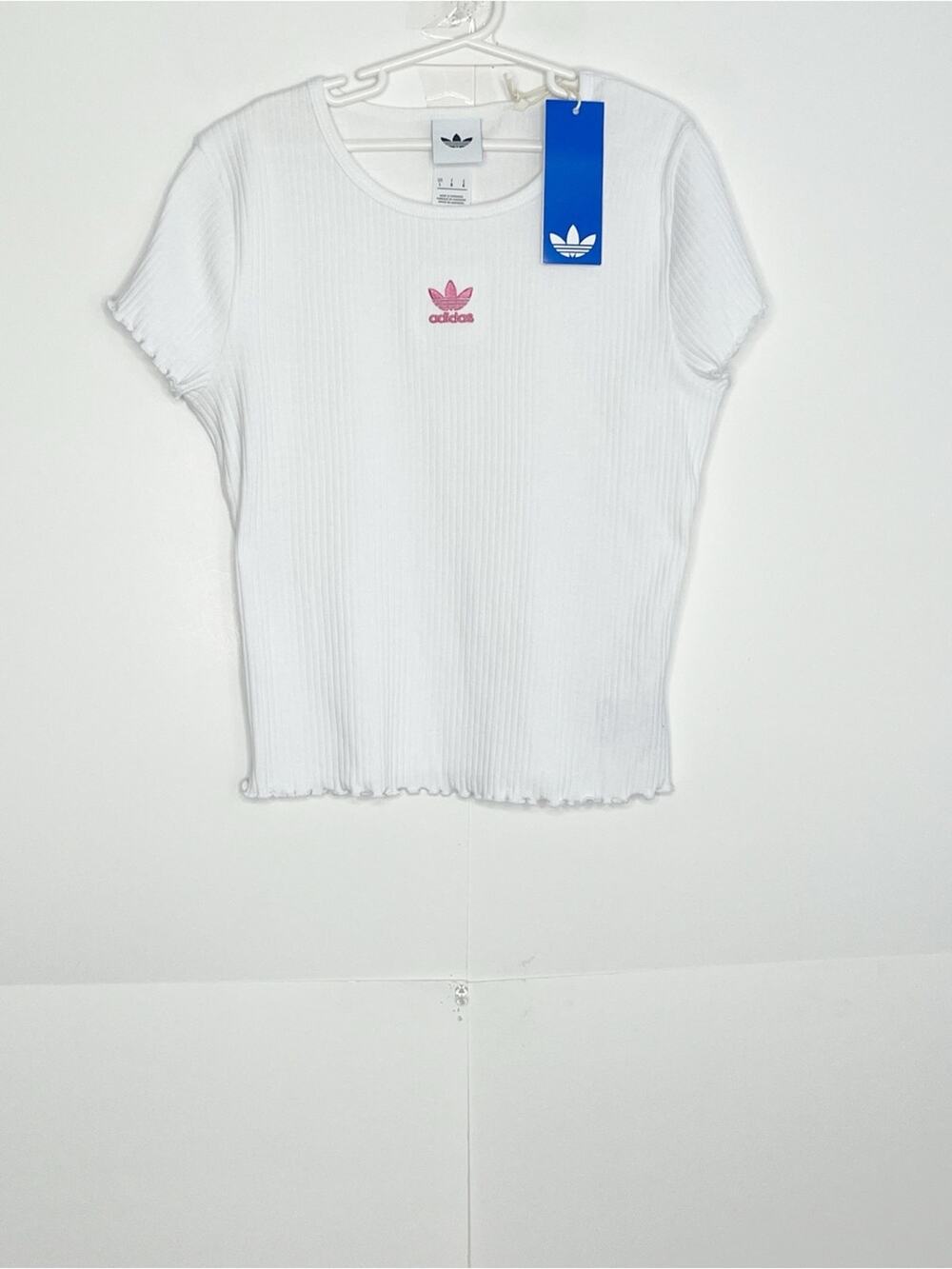 Adidas Girls Lettuce Tee Size Large
